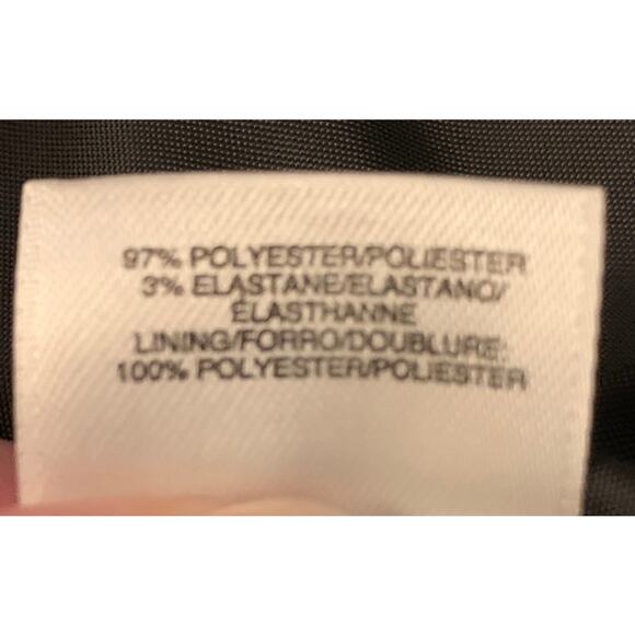 Kasper Womens Cardigan Stretch Crepe Flyaway Jacket Open Front 3/4 Sleeve Sz. 12 - Picture 4 of 12